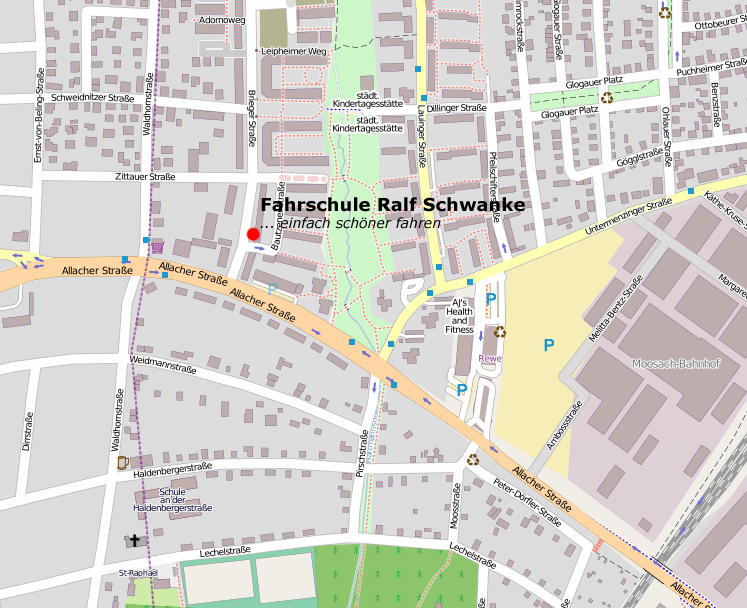 Anfahrt Fahrschule Ralf Schwanke | ...einfach schöner fahren